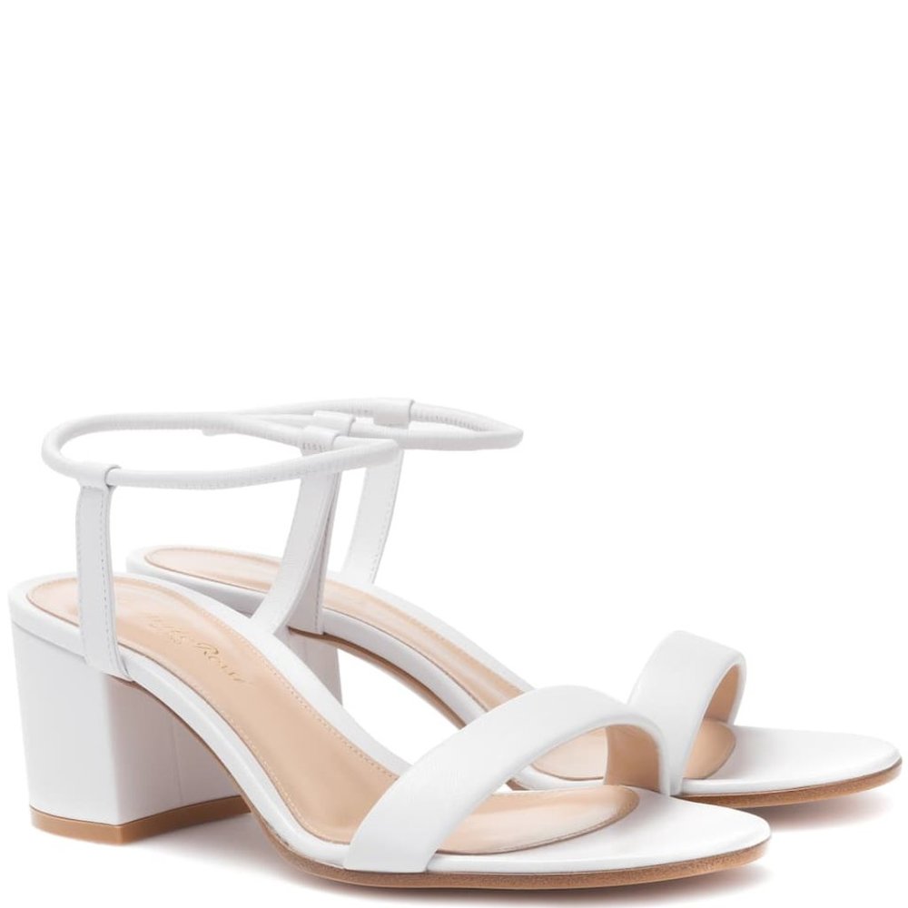 GIANVITO ROSSI - Nikki 60 leather sandals